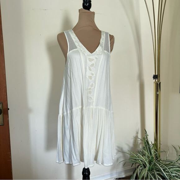 NWT Eiffel Tower Designs Rayon Flow Sleeveless Dress Large - Picture 1 of 11